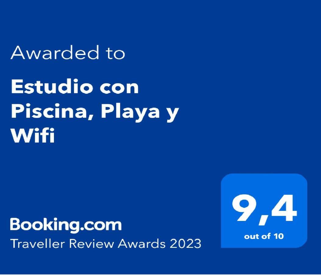 Estudio Con Piscina, Playa Y Wifi Denia Exteriör bild