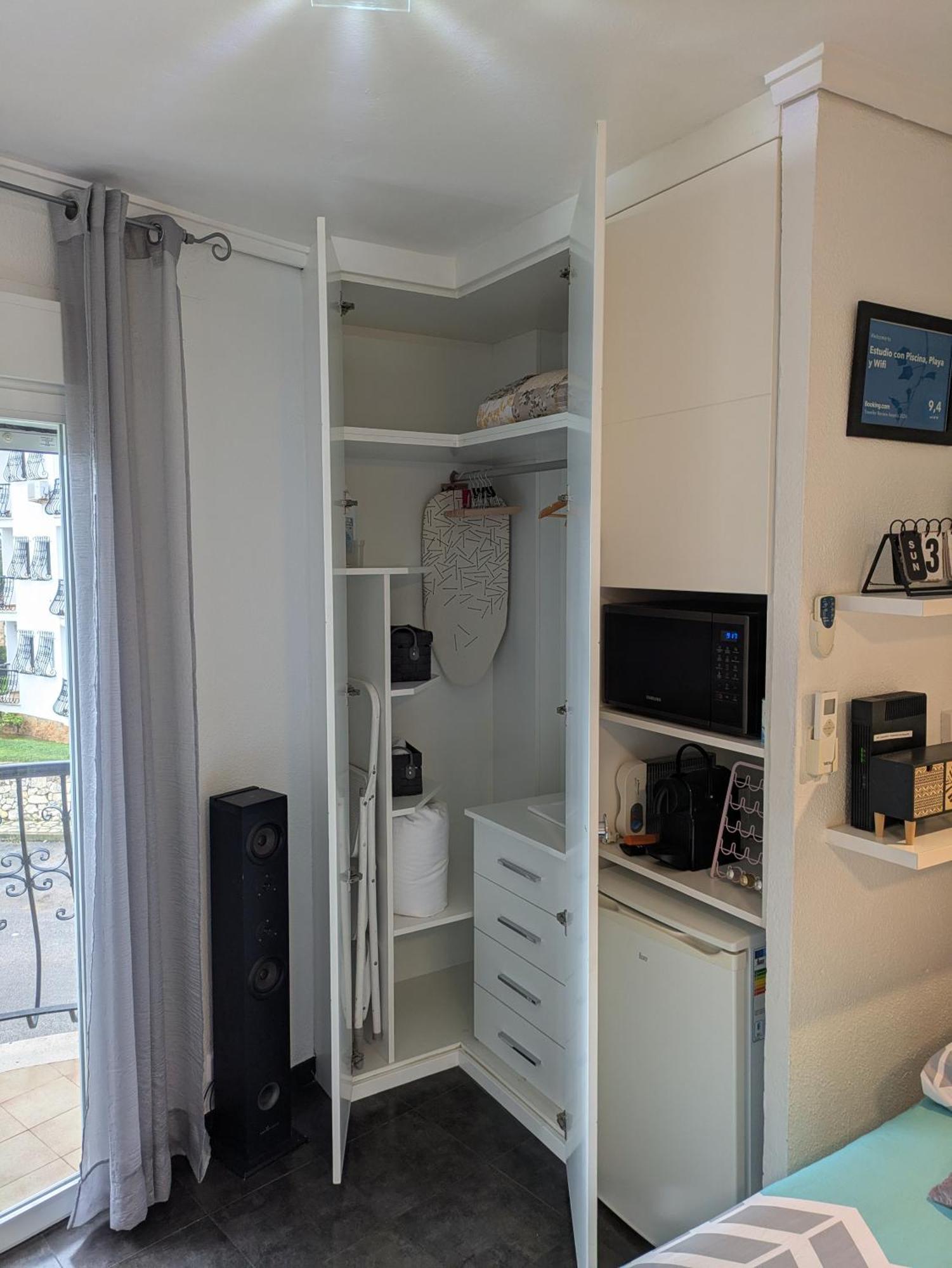 Estudio Con Piscina, Playa Y Wifi Denia Exteriör bild
