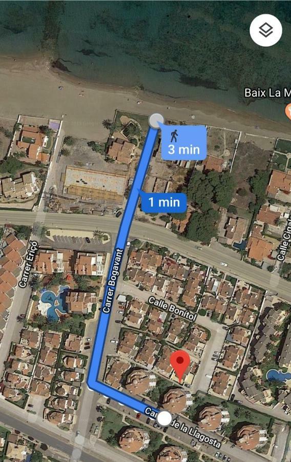Estudio Con Piscina, Playa Y Wifi Denia Exteriör bild